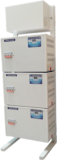 Трехфазный стабилизатор 25 квт Элтех СН 8000*3 бриз